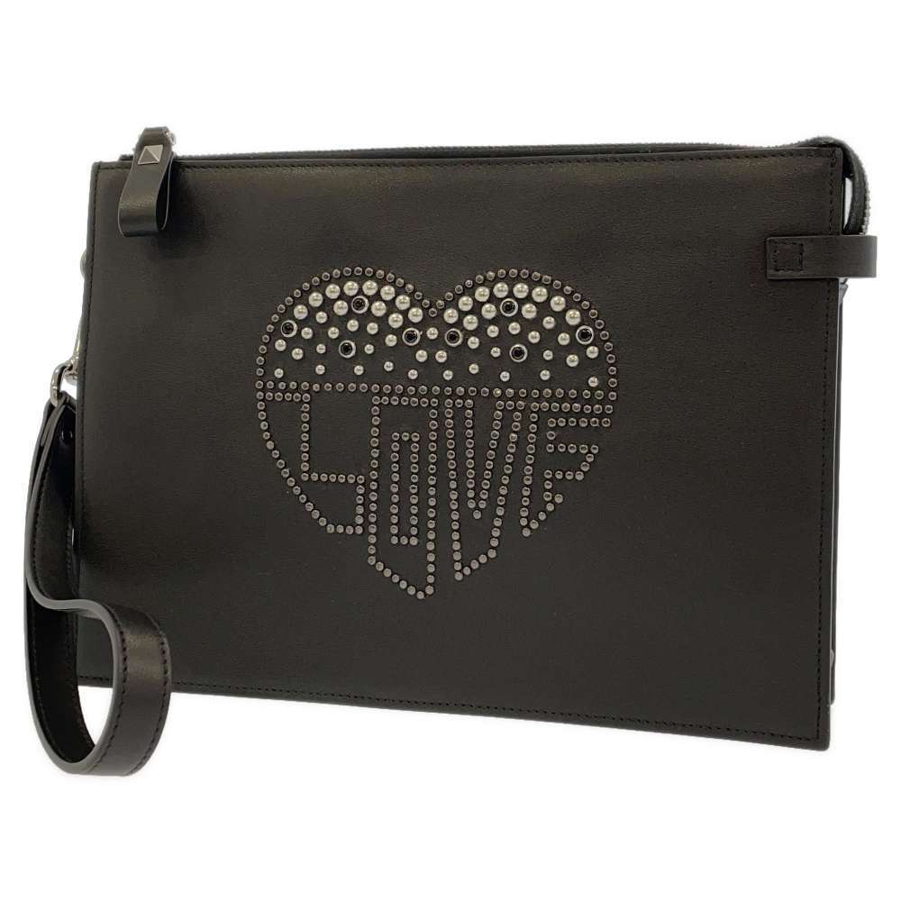 🔥 New with box! Valentino Garavani Heart Studded Clutch